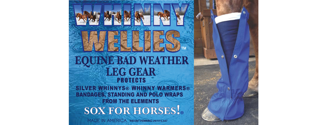 Put a Sock On It! Whinny Wellies 