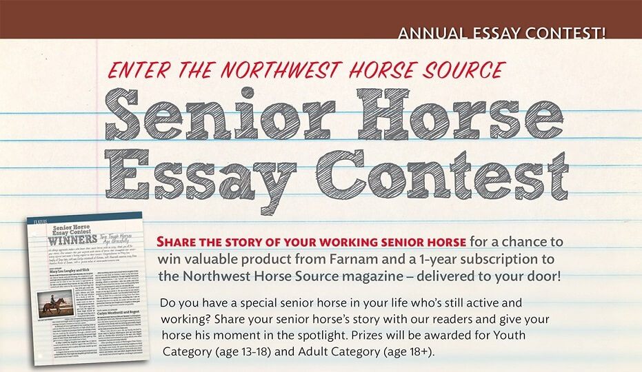 Senior Horse Essay Contest