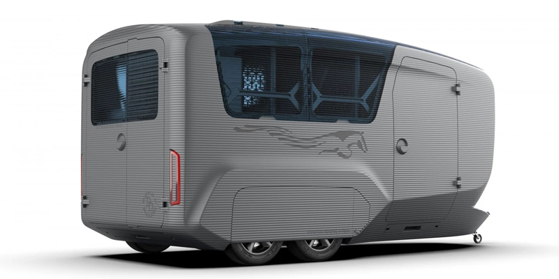 3D-Printed Horse Trailer